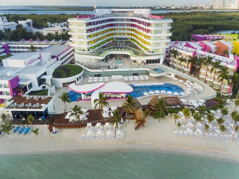 Temptation At The Tower Cancun Resort (Adults Only) ภายนอก รูปภาพ